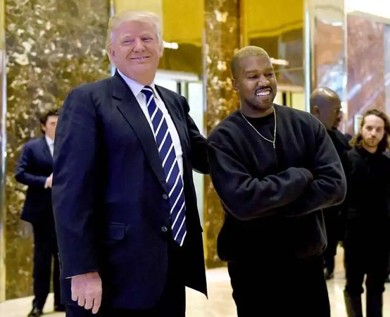 donald trump kanye west