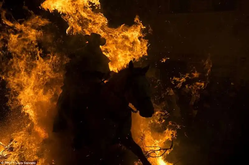 festival a san bartolome de pinares in spagna