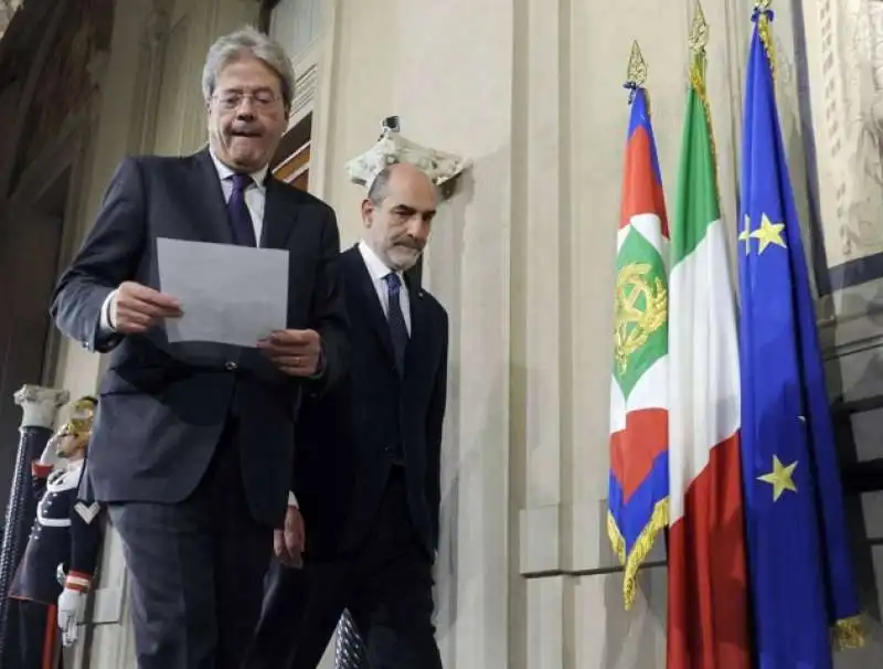 gentiloni al quirinale 