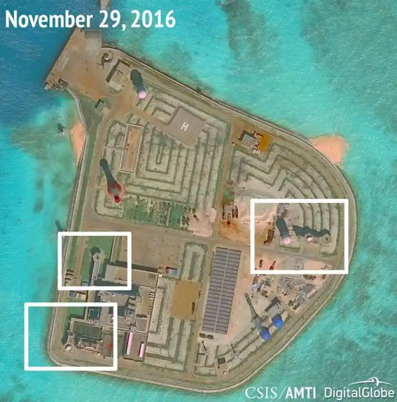 isole   spratly  armate