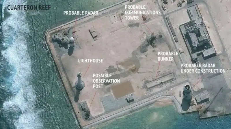 isole  spratly armate