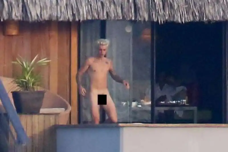 justin bieber a bora bora