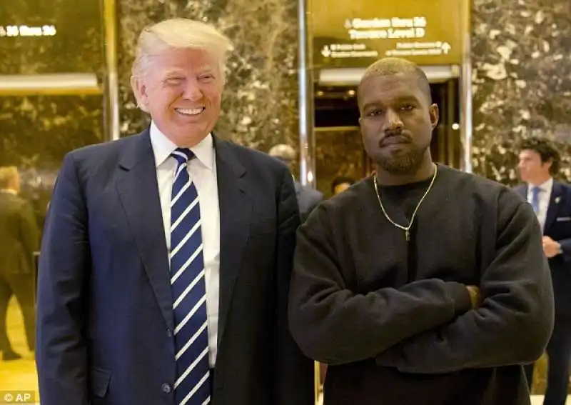 kanye west incontra trump