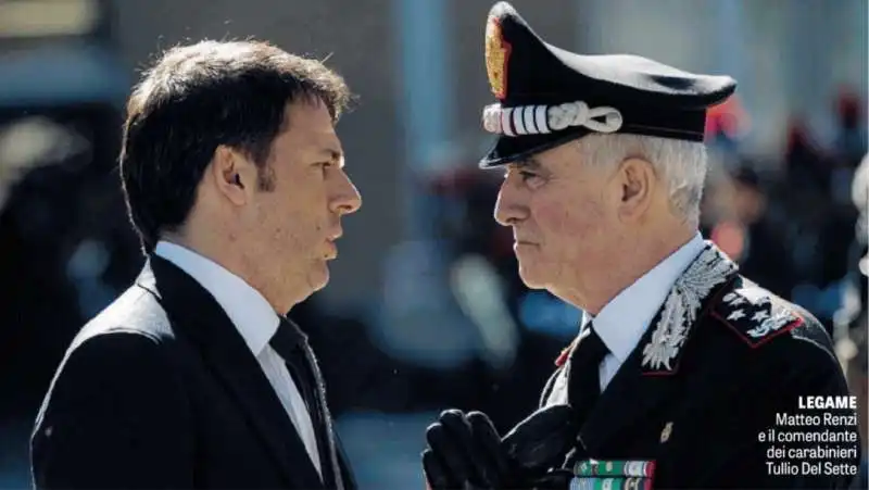 MATTEO RENZI E TULLIO DEL SETTE