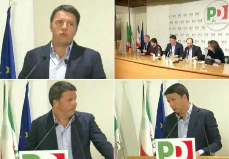 MATTEO RENZI IN DIREZIONE PD