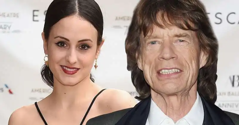 Melanie Hamrick e Mick Jagger