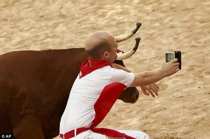 selfie a pamplona