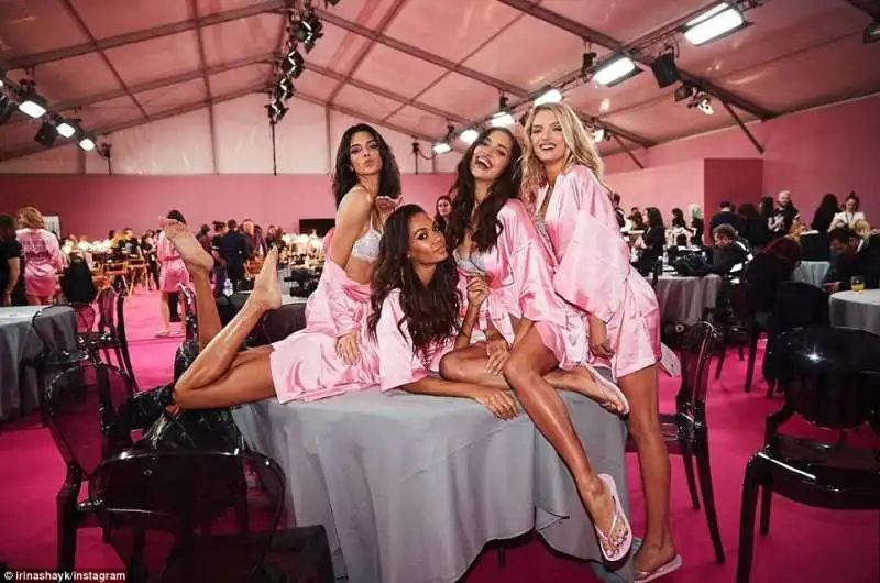 victorias secret backstage