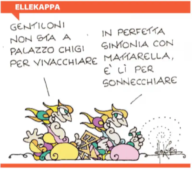 VIGNETTA ELLEKAPPA - GENTILONI