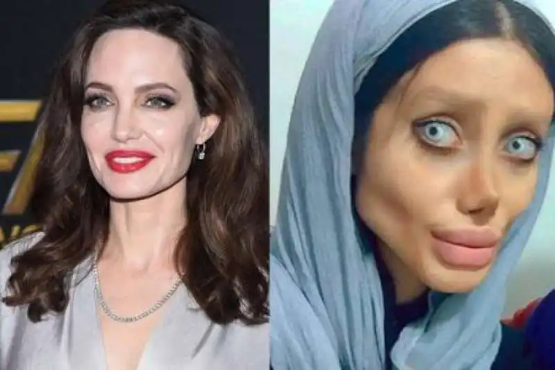 assomigliare ad angelina jolie