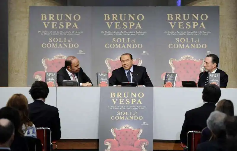 berlusconi alla presentazione del libro di vespa    19