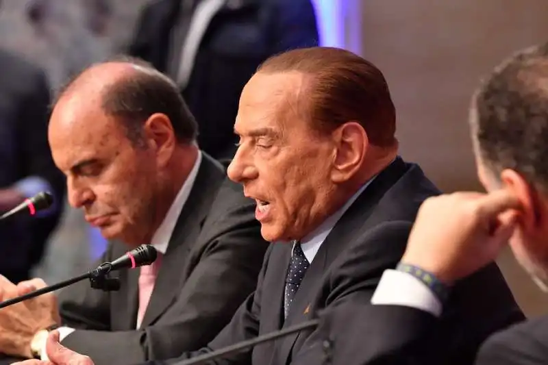 berlusconi silvio e bruno vespa 