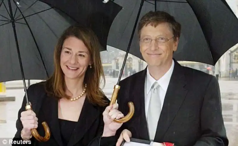 bill gates e moglie