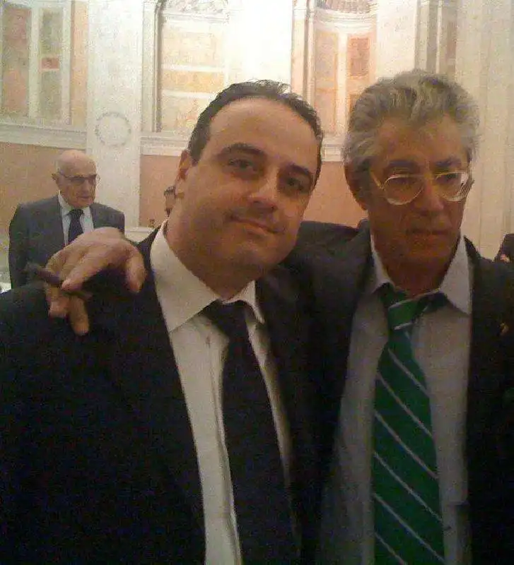 DANILO MARIANI CON UMBERTO BOSSI