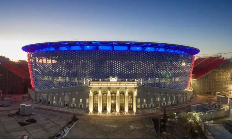 ekaterinburg stadio rinnovato