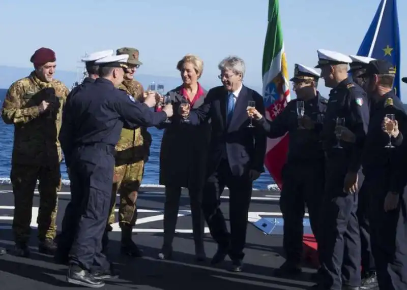 Gentiloni e Pinotti