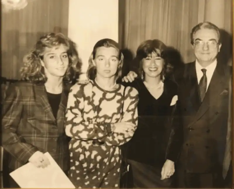 gualtiero marchesi con la famiglia