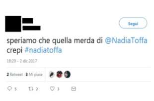 HATERS CONTRO NADIA TOFFA