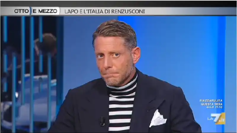 lapo elkann otto e mezzo gruber