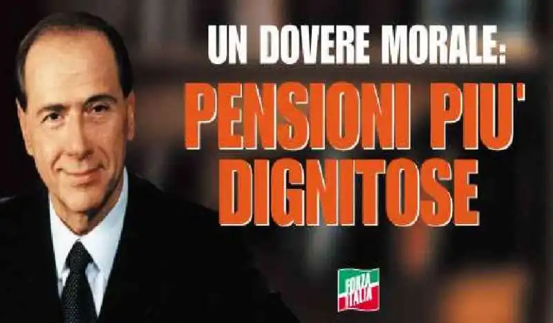 LE PROMESSE ELETTORALI DI BERLUSCONI