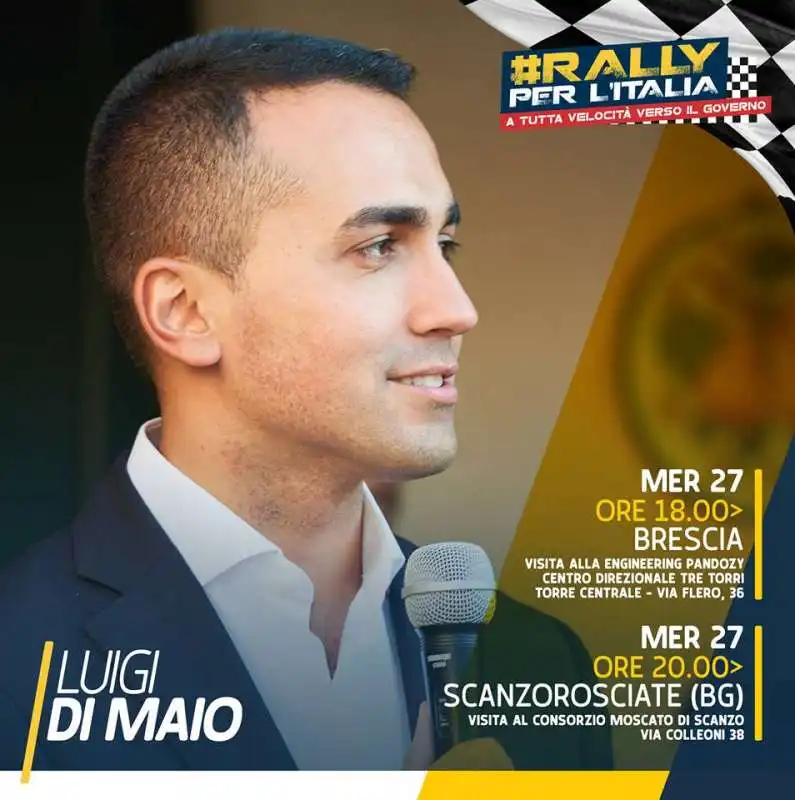 luigi di maio a brescia