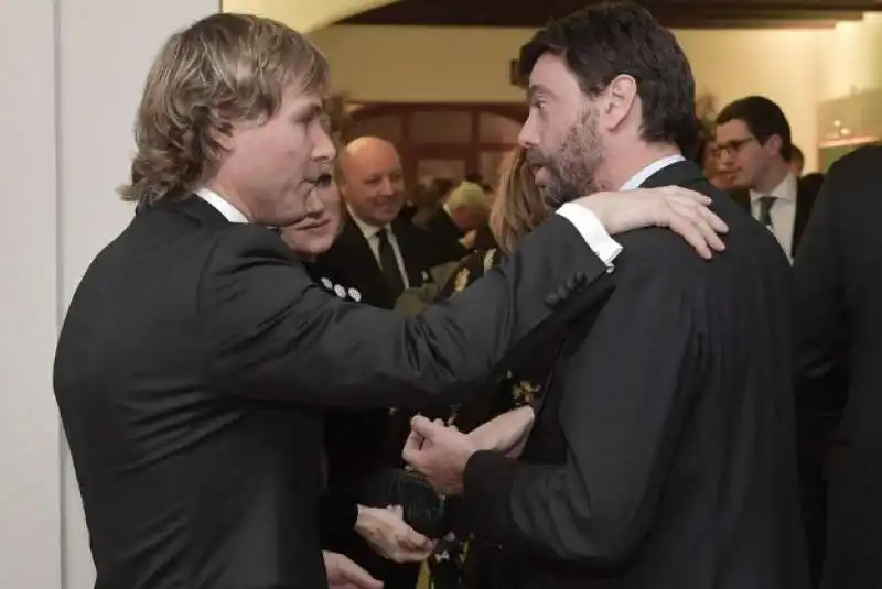 pavel nedved e andrea agnelli