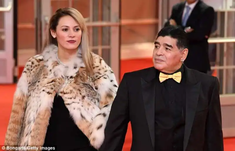 ROCIO OLIVA E DIEGO MARADONA 