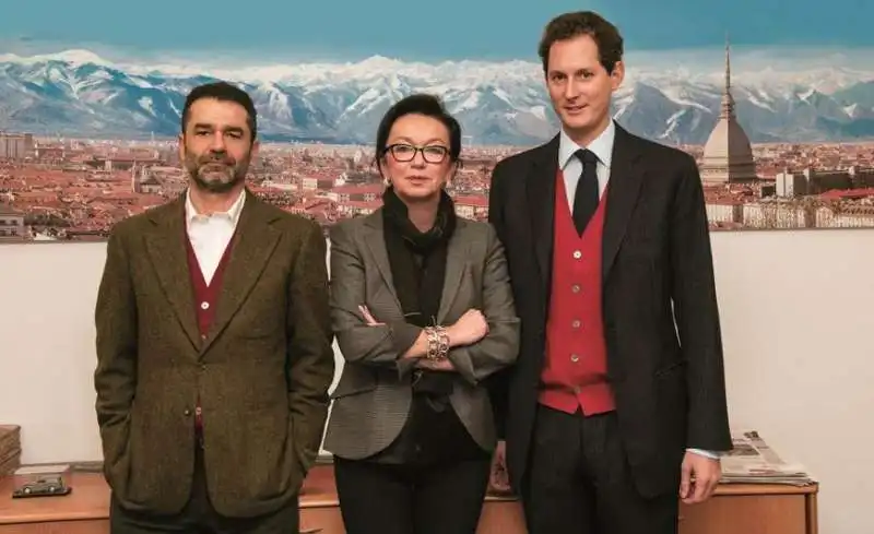 RODOLFO DE BENEDETTI MONICA MONDARDINI JOHN ELKANN