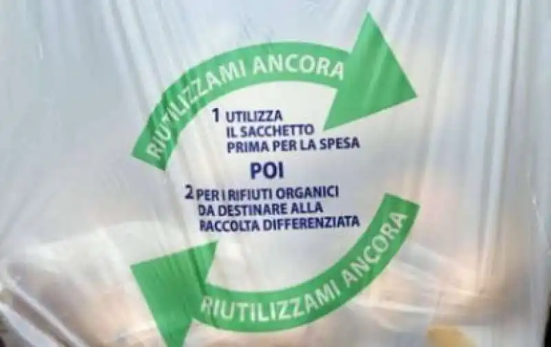 SACCHETTI DI PLASTICA BIODEGRADABILI 