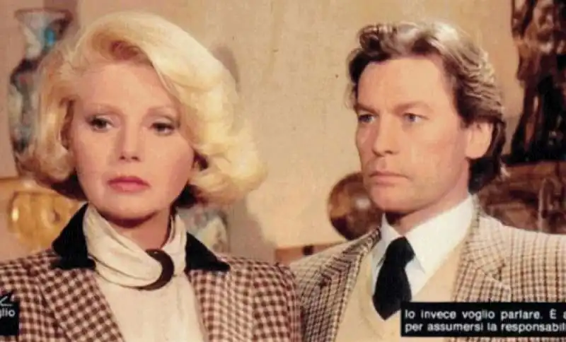 SYLVA KOSCINA E HELMUT BERGER IN UN FOTOROMANZO