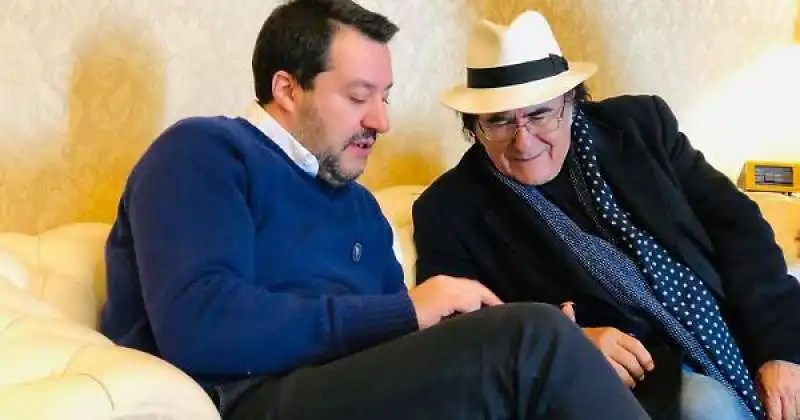 al bano matteo salvini 2