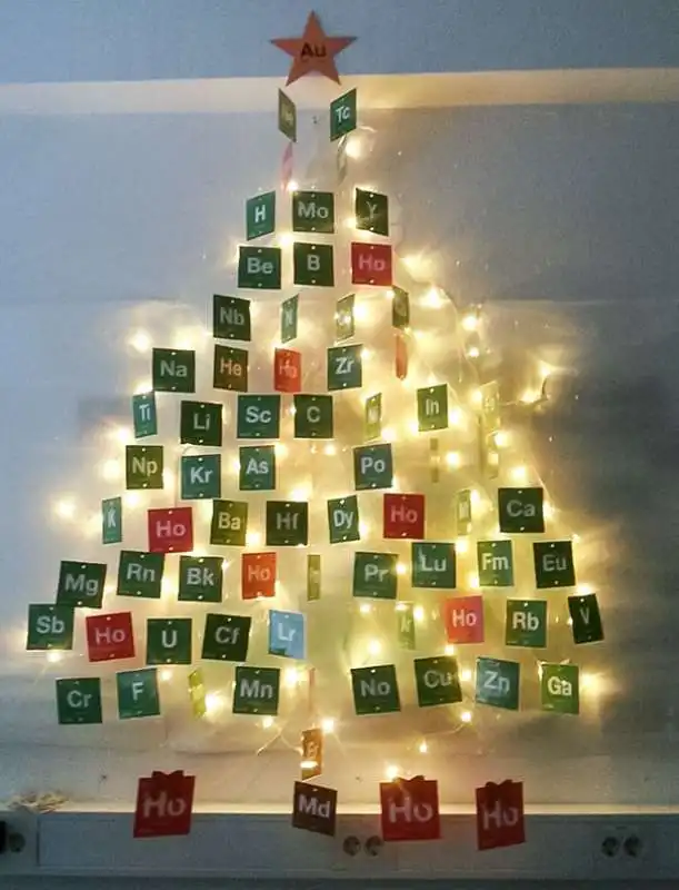 albero di natale dei chimici