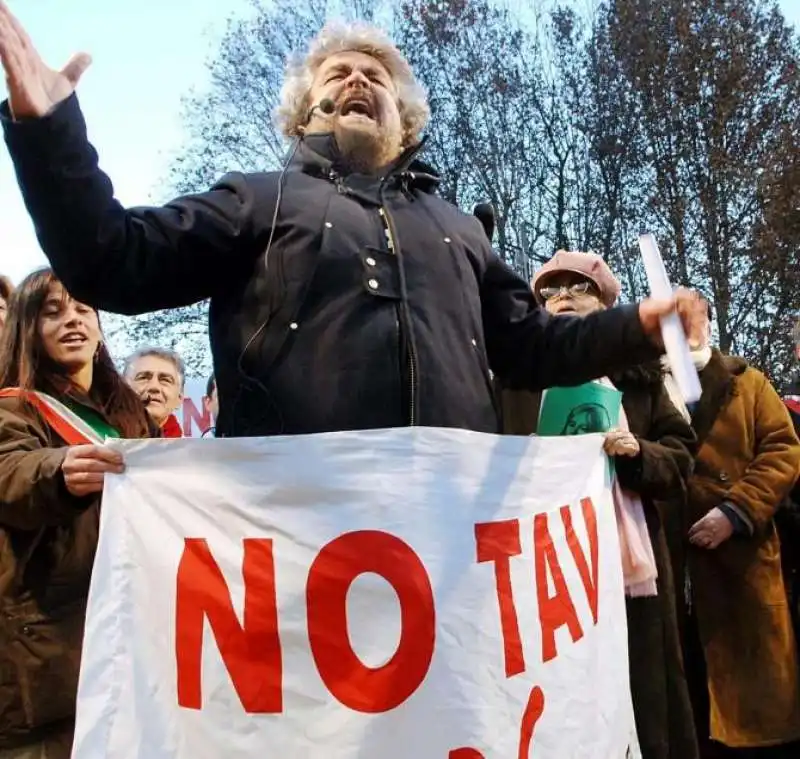 beppe grillo no tav