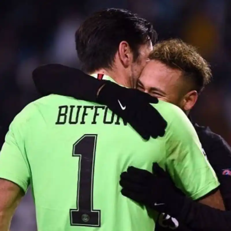 buffon neymar