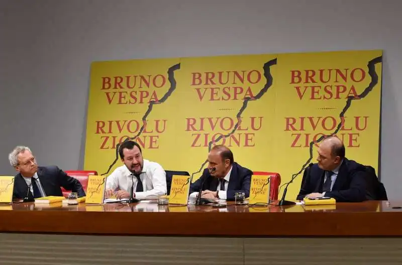 enrico mentana bruno vespa matteo salvini franco bechis (2)