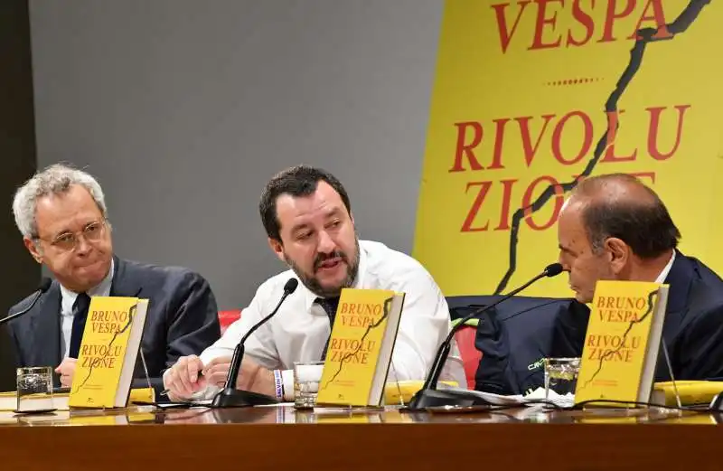 enrico mentana matteo salvini bruno vespa (1)