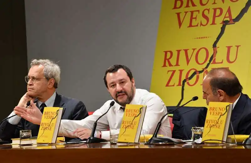 enrico mentana matteo salvini bruno vespa (4)