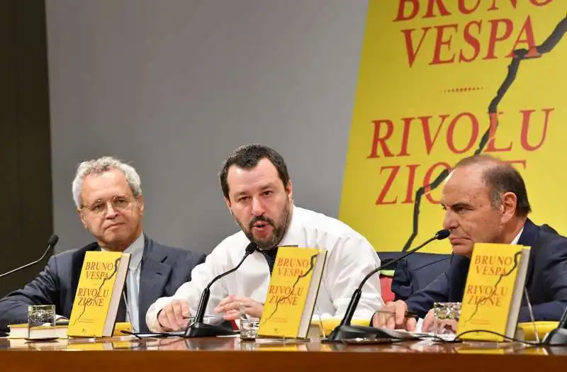 enrico mentana matteo salvini bruno vespa (6)