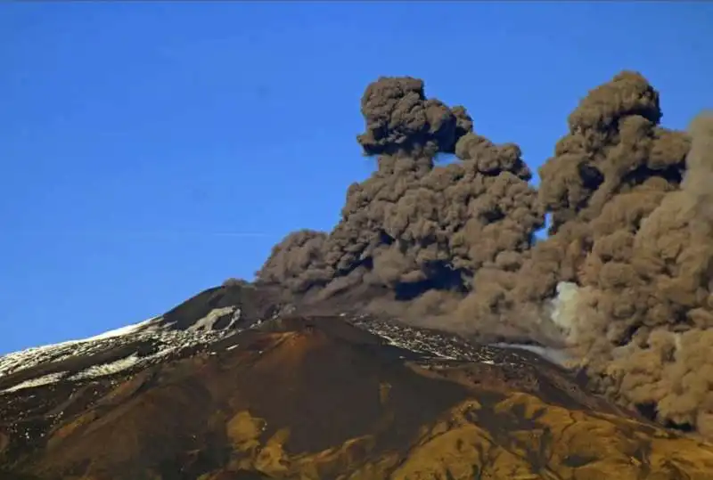 Etna festeggia il Natale