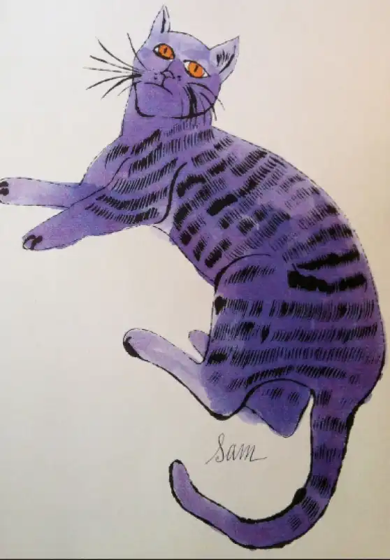 gatto warhol