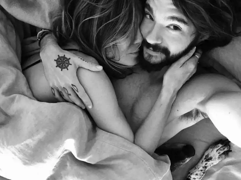 HEIDI KLUM TOM KAULITZ SELFIE AFTERSEX