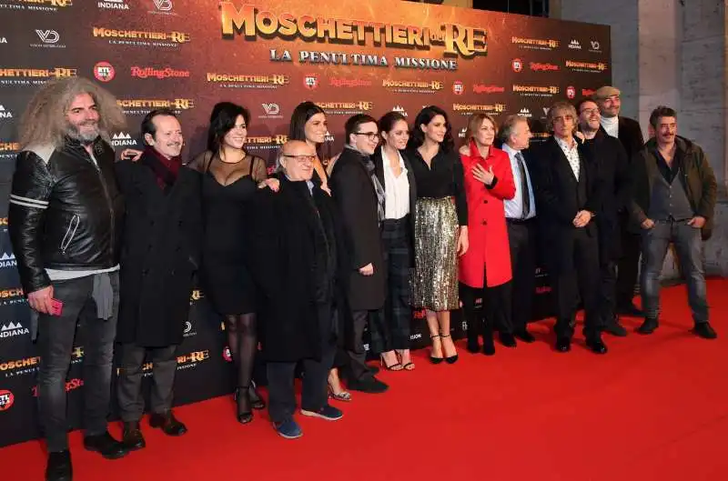 il cast del film i moschettieri del re