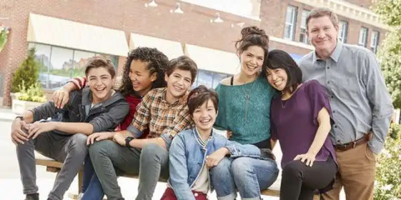 il cast di andi mack