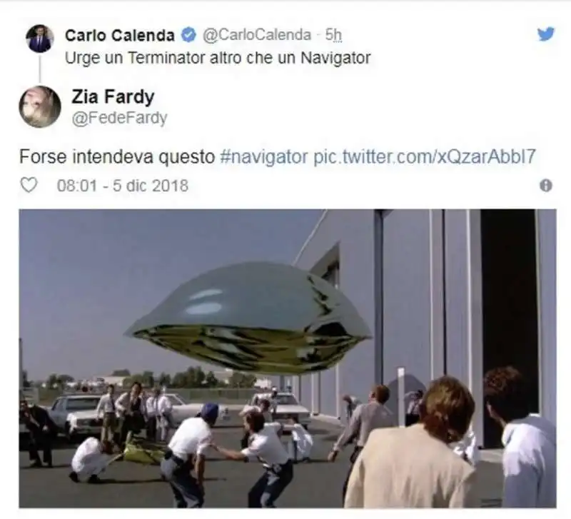 il 'navigator' di maio visto da twitter 8