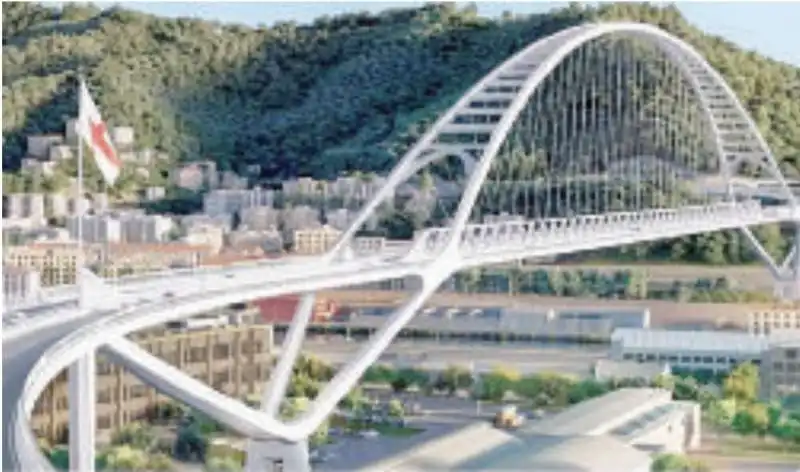 il progetto di cimolai per il ponte di genova