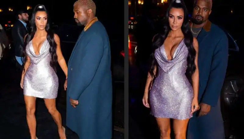 kim kardashian versace  new  york dicembre  2018