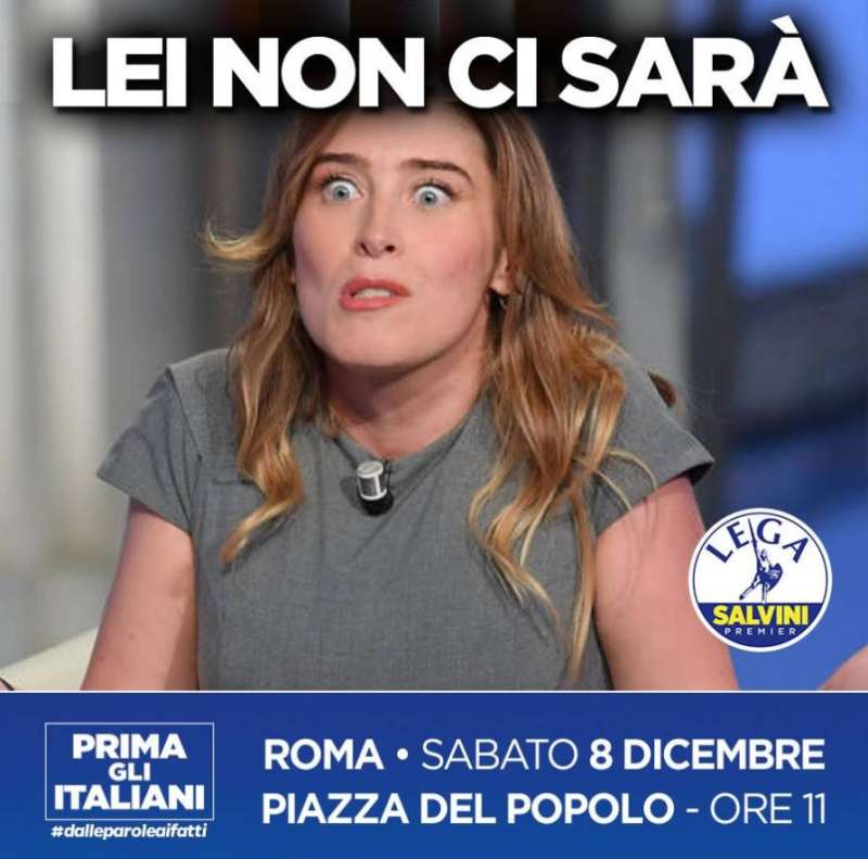 lui non ci sara' la campagna social di salvini 3