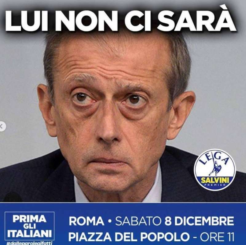 lui non ci sara' la campagna social di salvini 5