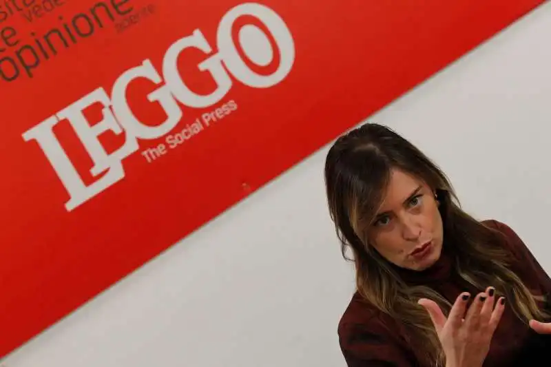 maria elena boschi a leggo   