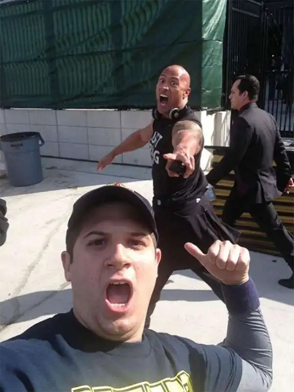 photobomb the rock